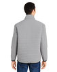 Dri Duck Men's Keystone Quilted Pullover grey ModelBack