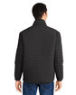 Dri Duck Men's Keystone Quilted Pullover black ModelBack