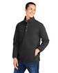 Dri Duck Men's Keystone Quilted Pullover black ModelQrt