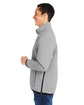 Dri Duck Men's Keystone Quilted Pullover grey ModelSide