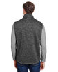Dri Duck Compass Bonded Mlange Sweater Fleece Vest  ModelBack