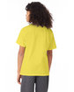 Hanes Youth T-Shirt yellow ModelBack