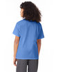 Hanes Youth T-Shirt carolina blue ModelBack