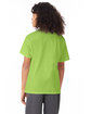 Hanes Youth T-Shirt lime ModelBack