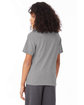 Hanes Youth T-Shirt oxford gray ModelBack