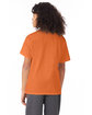 Hanes Youth T-Shirt safety orange ModelBack