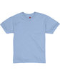 Hanes Youth T-Shirt light blue FlatFront