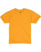 Hanes Youth T-Shirt gold FlatFront