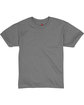 Hanes Youth T-Shirt smoke gray FlatFront