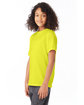 Hanes Youth T-Shirt safety green ModelQrt