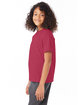 Hanes Youth T-Shirt heather red ModelQrt