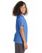 Hanes Youth T-Shirt carolina blue ModelSide
