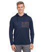 Puma Golf Men's Volition Striped Hooded Pullover  