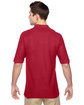 Jerzees Adult Easy Care Polo true red ModelBack