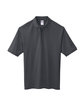 Jerzees Adult Easy Care Polo charcoal grey OFFront