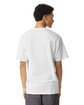 American Apparel Unisex Sueded T-Shirt sueded white ModelBack