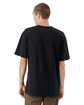 American Apparel Unisex Sueded T-Shirt sueded black ModelBack