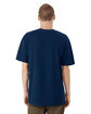 American Apparel Unisex Sueded T-Shirt sueded navy ModelBack