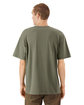 American Apparel Unisex Sueded T-Shirt sueded lieutent ModelBack