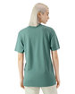 American Apparel Unisex Sueded T-Shirt sueded arctic ModelBack