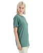 American Apparel Unisex Sueded T-Shirt sueded arctic ModelSide