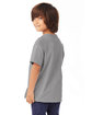 Hanes Youth Authentic-T T-Shirt oxford grey ModelBack