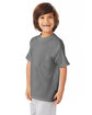 Hanes Youth Authentic-T T-Shirt smoke gray ModelQrt