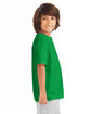 Hanes Youth Authentic-T T-Shirt shamrock green ModelSide