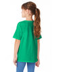 Hanes Youth Essential-T T-Shirt kelly green ModelBack