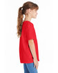 Hanes Youth Essential-T T-Shirt athletic red ModelSide