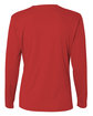 C2 Sport Ladies' Performance Long Sleeve T-Shirt red ModelBack