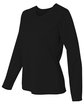 C2 Sport Ladies' Performance Long Sleeve T-Shirt black ModelSide