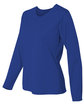 C2 Sport Ladies' Performance Long Sleeve T-Shirt royal ModelSide