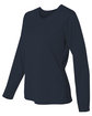 C2 Sport Ladies' Performance Long Sleeve T-Shirt navy ModelSide