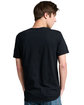 Jerzees Unisex Premium T-Shirt black ink ModelBack