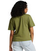 Jerzees Unisex Premium T-Shirt olive oil ModelBack