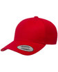 YP Classics Premium Snapback Cap red ModelSide