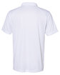 C2 Sport Unisex Utility Polo white ModelBack