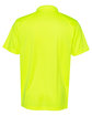 C2 Sport Unisex Utility Polo safety yellow ModelBack