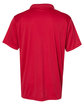 C2 Sport Unisex Utility Polo red ModelBack