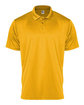 C2 Sport Unisex Utility Polo gold ModelBack