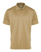 C2 Sport Unisex Utility Polo vegas gold ModelBack