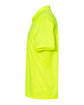 C2 Sport Unisex Utility Polo safety yellow ModelSide