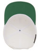 YP Classics Adult Flat Visor ClassicSnapback Cap white OFSide