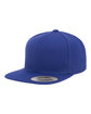 YP Classics Adult Flat Visor ClassicSnapback Cap royal ModelQrt