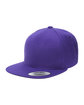 YP Classics Adult Flat Visor ClassicSnapback Cap purple ModelQrt