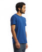 Alternative Men's Slub Crew T-Shirt royal blue ModelSide