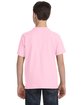 LAT Youth Fine Jersey T-Shirt pink ModelBack