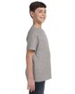 LAT Youth Fine Jersey T-Shirt heather ModelSide