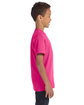 LAT Youth Fine Jersey T-Shirt vintage hot pink ModelSide